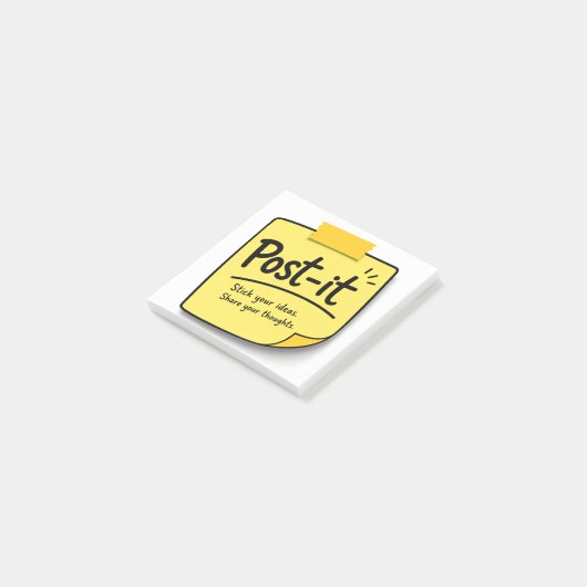 Notitie – Creatieve ideeën & Pro "Post-it" Post-it® Notes (Schuin)