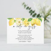 Notitie over huwelijksgeschenken Wishing Well Uitn Informatiekaartje (Staand voorkant)