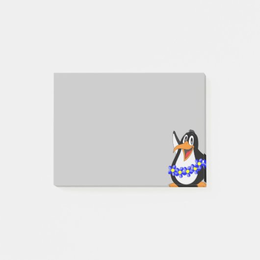 Notitie Post-it-notities, Sunflower Penguin Bloem Post-it® Notes (Voorkant)
