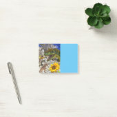 Notitie Post-it-notities, Zonnebloem Bloemige Dino Post-it® Notes (Kantoor)