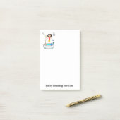 Notitie Schoonmaakdiensten Post-it-notitie Post-it® Notes (Op bureau)