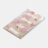 notitie van de baas post-it briefjes Roze Bloesem Post-it® Notes (Schuin)