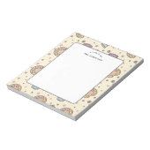 Notitie van docent Pastel Kunstpatroon Notitieblok (Linkerzijde)