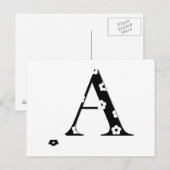 Notitie voor aanlooppatroon A Briefkaart (Voorkant / Achterkant)