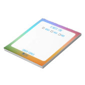 Notitieblok (Linkerzijde)