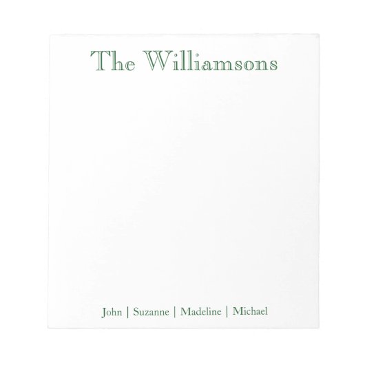 Notitieblok (Voorkant)