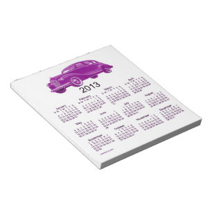 notitieblok 2013-auto