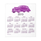 notitieblok 2013-auto (Voorkant)