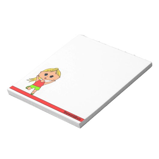 Notitieblok #9 van de Runner (Linkerzijde)