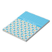 Notitieblok aan Personalisatie: Polkas, Daisies op (Linkerzijde)