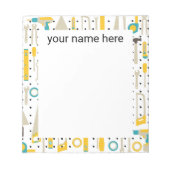 Notitieblok Aangepaste bouwgereedschappen (Voorkant)