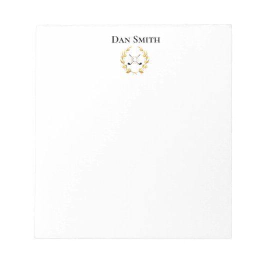 Notitieblok Aangepaste naam (Voorkant)