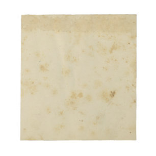 Notitieblok Antiek Gediend papier van 1870
