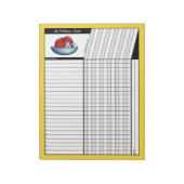 Notitieblok Apple A+ Yellow Teachers' Grade Sheets (Linkerzijde)