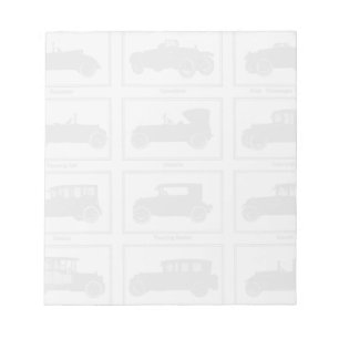  Notitieblok Automobiles