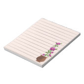 Notitieblok bloem (Linkerzijde)