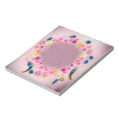 Notitieblok bloemen (Linkerzijde)