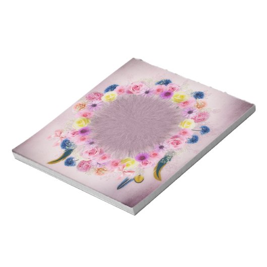 Notitieblok bloemen (Linkerzijde)