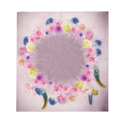 Notitieblok bloemen (Voorkant)