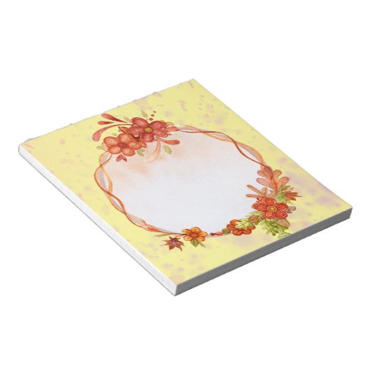 Notitieblok bloemen (Schuin)