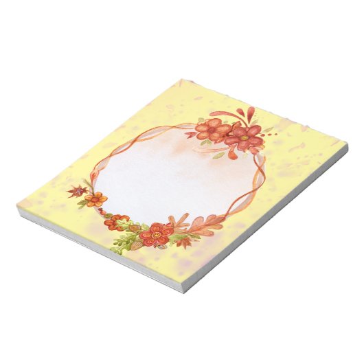 Notitieblok bloemen (Linkerzijde)