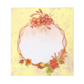 Notitieblok bloemen (Voorkant)
