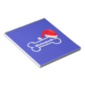 Notitieblok Blue Santa Hat Bone (Schuin)