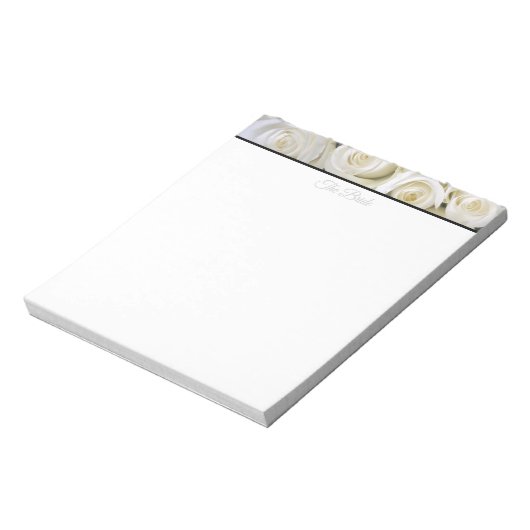 Notitieblok-Bride Notitieblok (Linkerzijde)