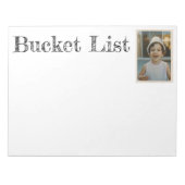 Notitieblok Bucket List (Voorkant)
