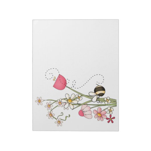 Notitieblok Buzzing Bijen (Linkerzijde)