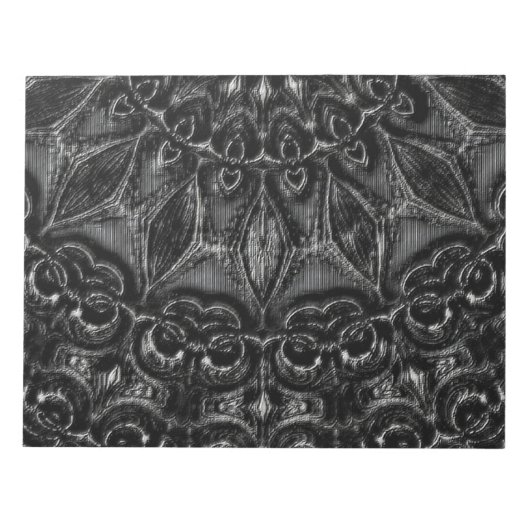 Notitieblok Charcoal Mandala (Voorkant)