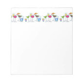 NOTITIEBLOK COCKTAIL GLASSEN (Voorkant)