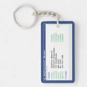 Notitieblok Coder Format Computer Programmer Scien Sleutelhanger (Voorkant)