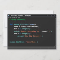 Notitieblok Computer Programmer Donkere Modus Birt