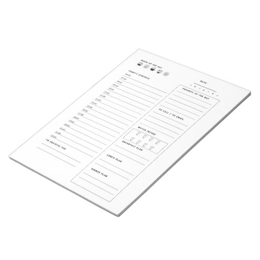 Notitieblok dagagenda (Schuin)