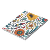 Notitieblok: Daisy Delight Dazzling: een Floral Mo Notitieblok (Linkerzijde)