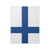 Notitieblok Finse vlag (Finland) (Linkerzijde)