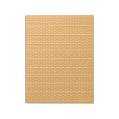 Notitieblok | Geometrisch Oranje | Creatieve Kanto (Linkerzijde)