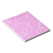 Notitieblok - Girly Swirl (Schuin)