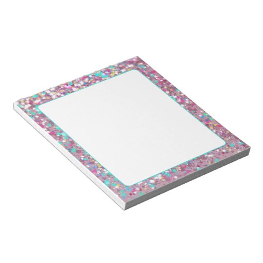 Notitieblok Glitter-effect (Schuin)