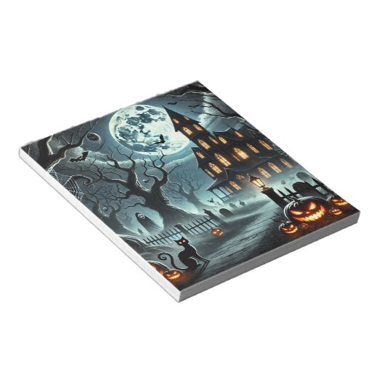 Notitieblok. Halloween  dag Notitieblok (Schuin)