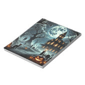 Notitieblok. Halloween  dag Notitieblok (Linkerzijde)