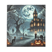 Notitieblok. Halloween  dag Notitieblok (Voorkant)