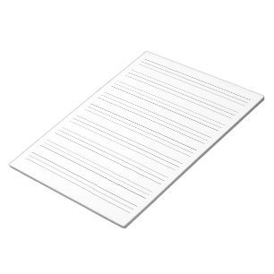 Notitieblok handschriftenpapier