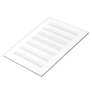 Notitieblok handschriftenpapier