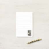 notitieblok hart van steen Bas-St-Laurent strand Post-it® Notes (Op bureau)