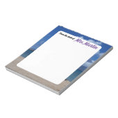 Notitieblok "Hawaii Beach Teacher" (Linkerzijde)