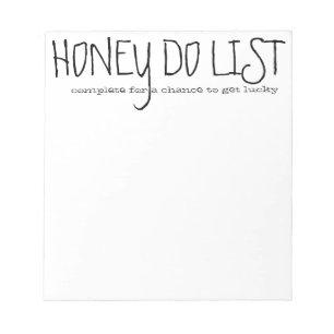 Notitieblok Honey Do List