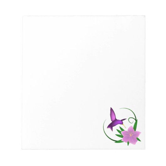 notitieblok "Hummingbird" (Voorkant)