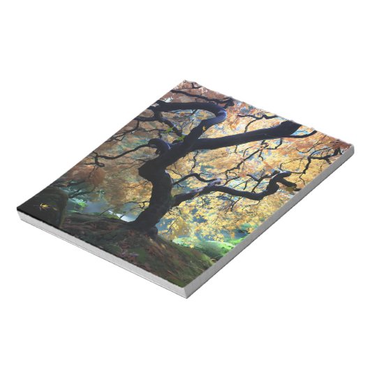 Notitieblok in de herfst (Linkerzijde)